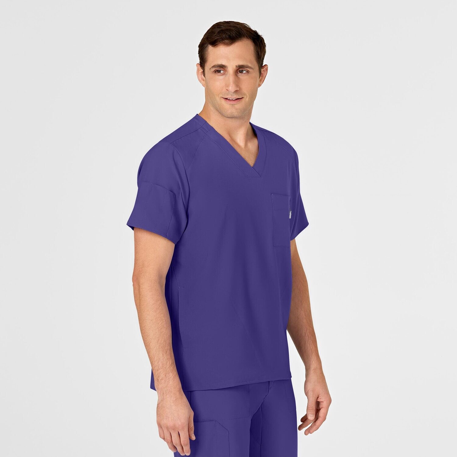 Casacca uomo 6355 scollo a V grape