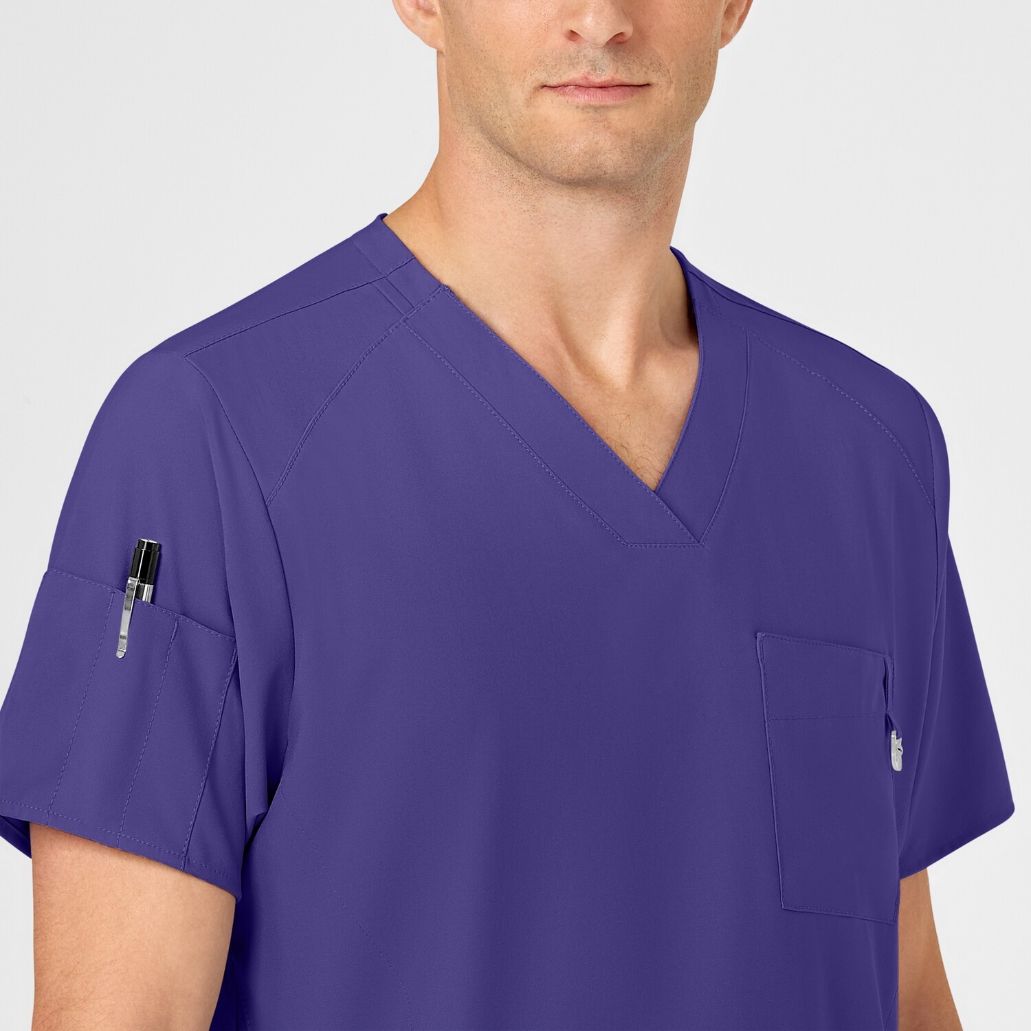 Casacca uomo 6355 scollo a V grape
