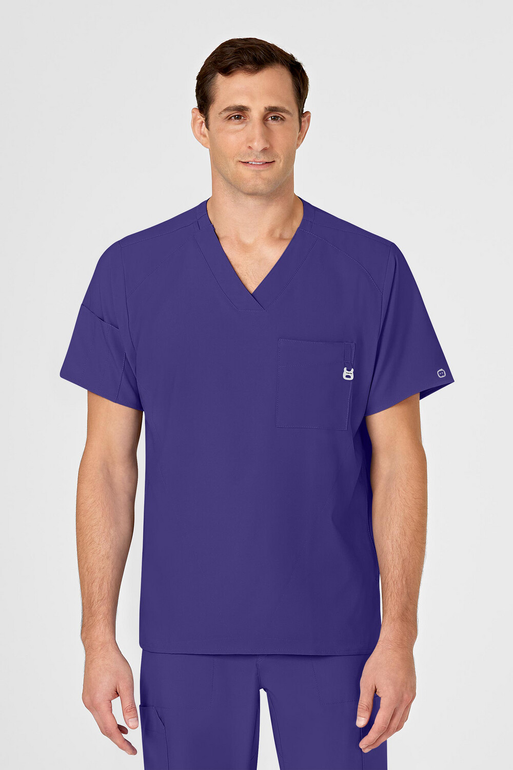 Casacca uomo 6355 scollo a V grape
