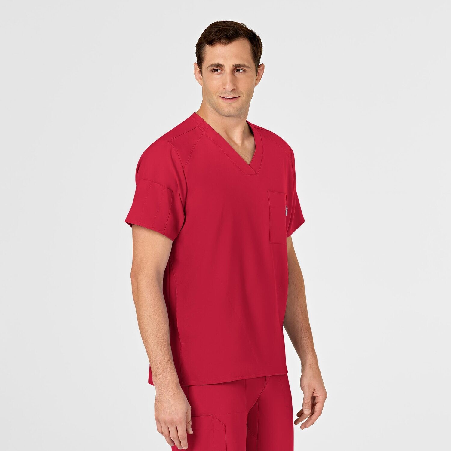 Casacca uomo 6355 scollo a V red