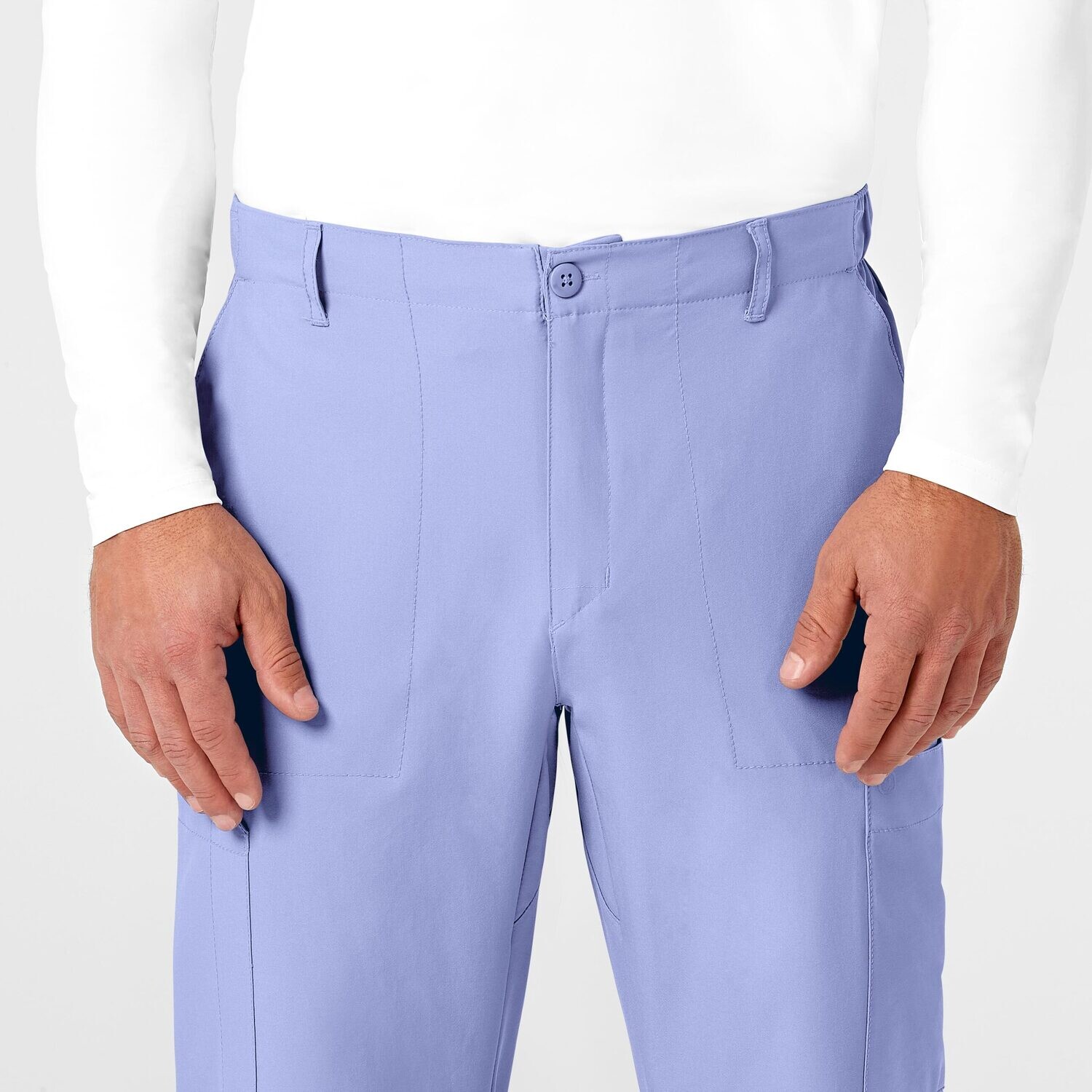 Pantalone uomo 5355 cargo 7 tasche ceil blue