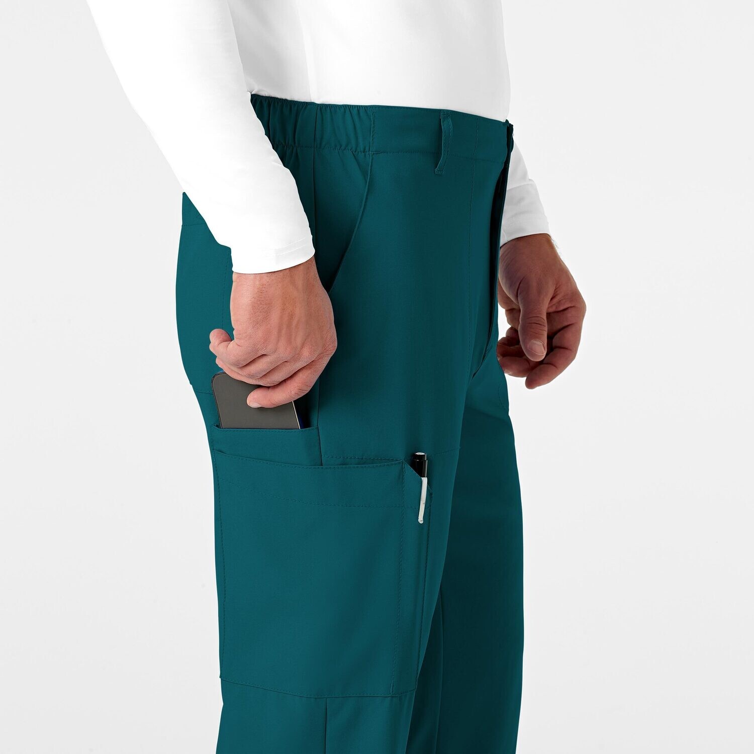 Pantalone uomo 5355 cargo 7 tasche caribbean blue