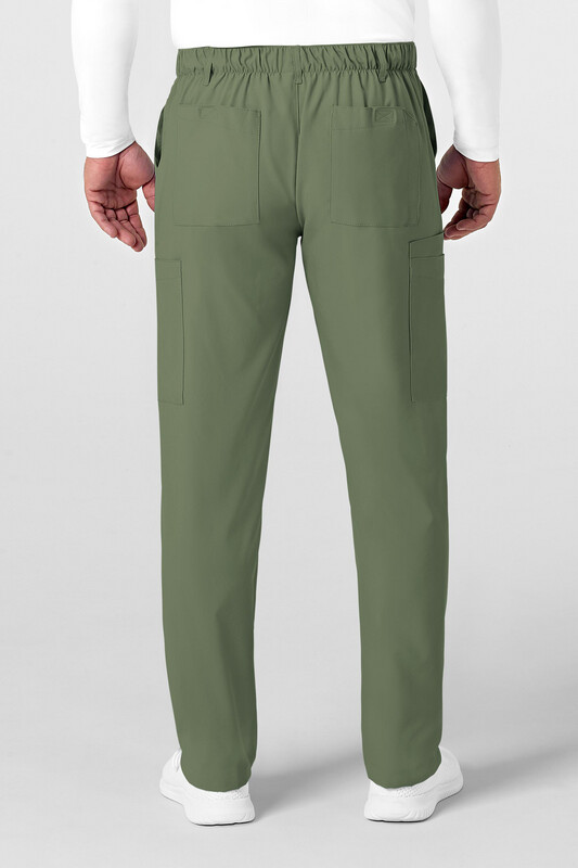 Pantalone uomo 5355 cargo 7 tasche olive