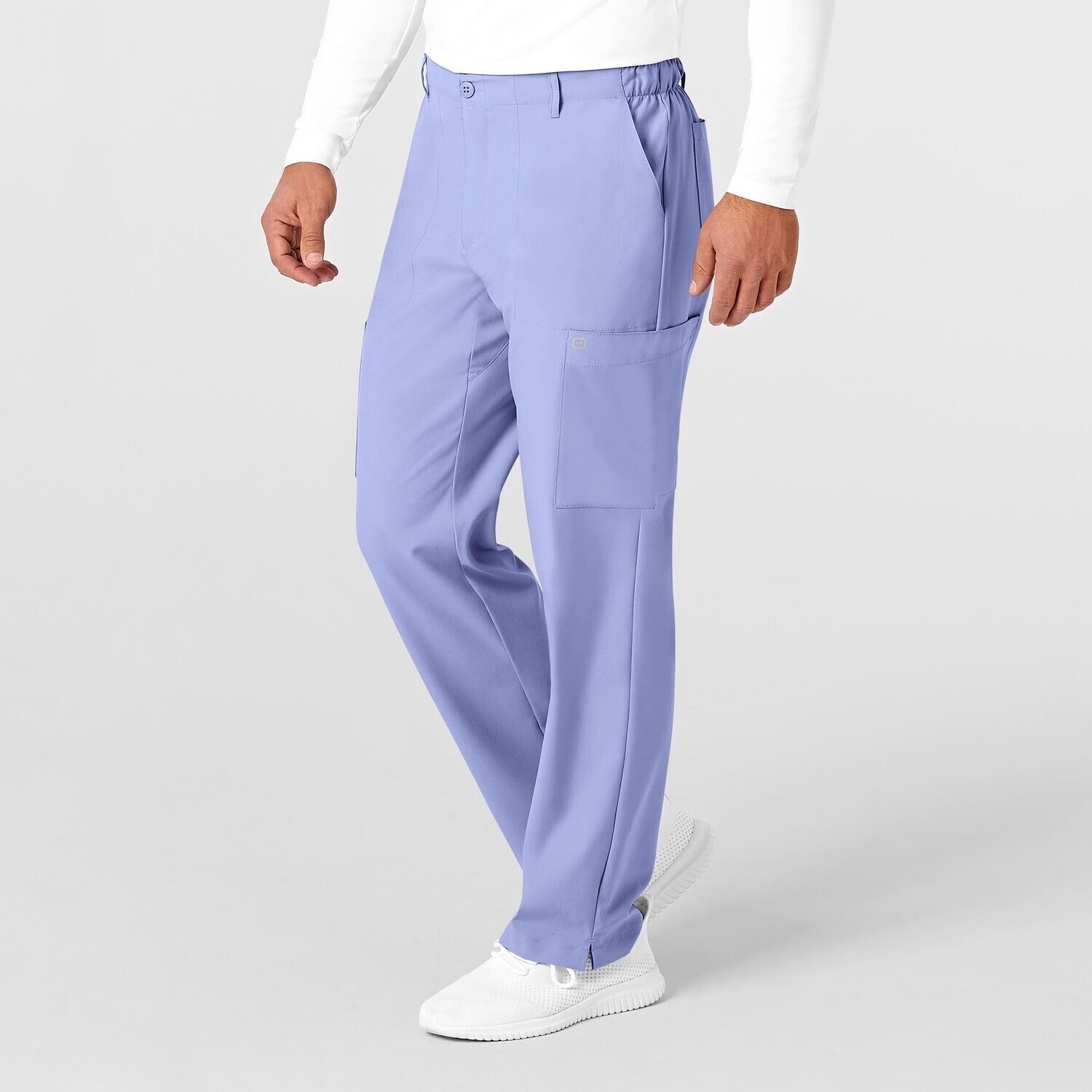 Pantalone uomo 5355 cargo 7 tasche ceil blue