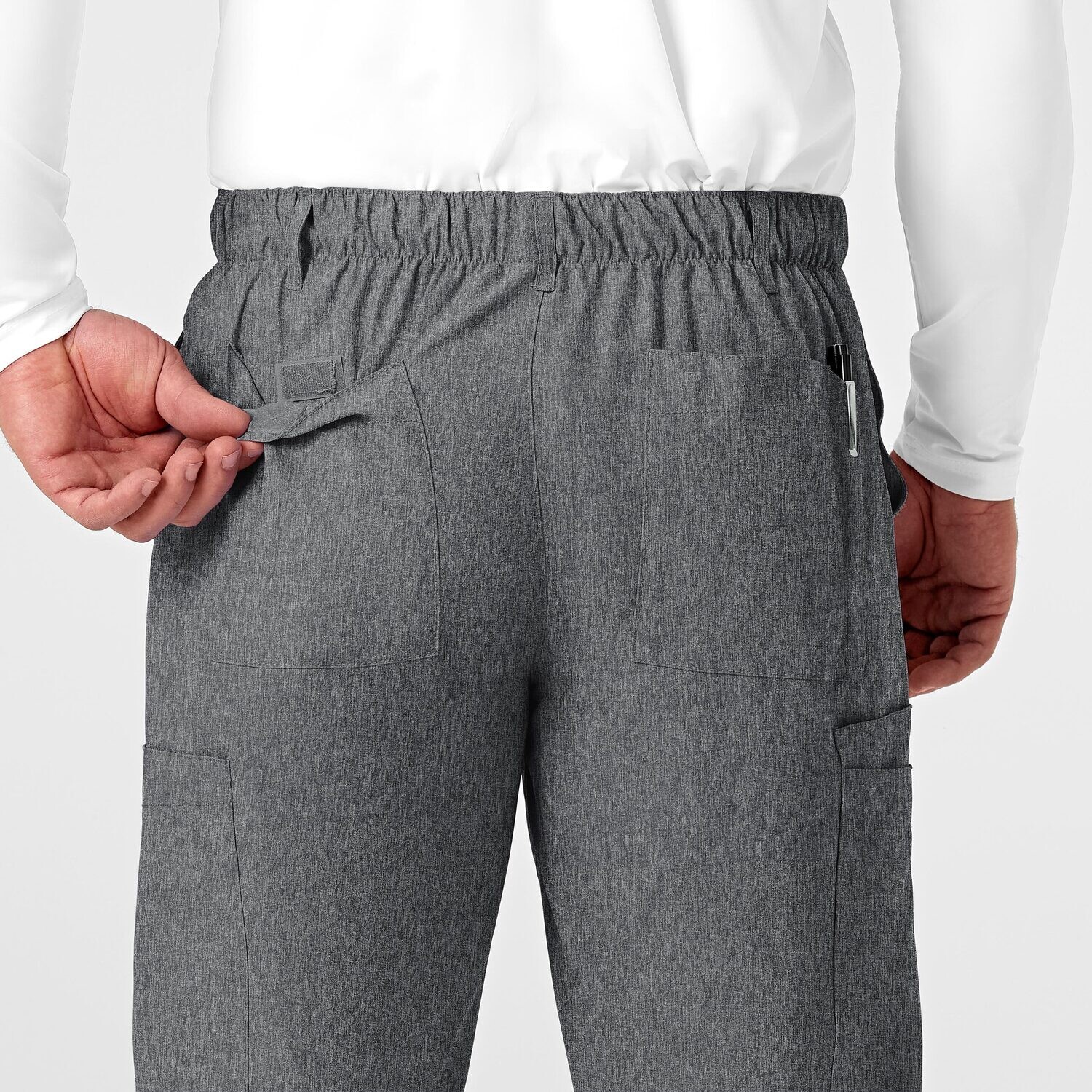 Pantalone uomo 5355 cargo 7 tasche charcoal heather