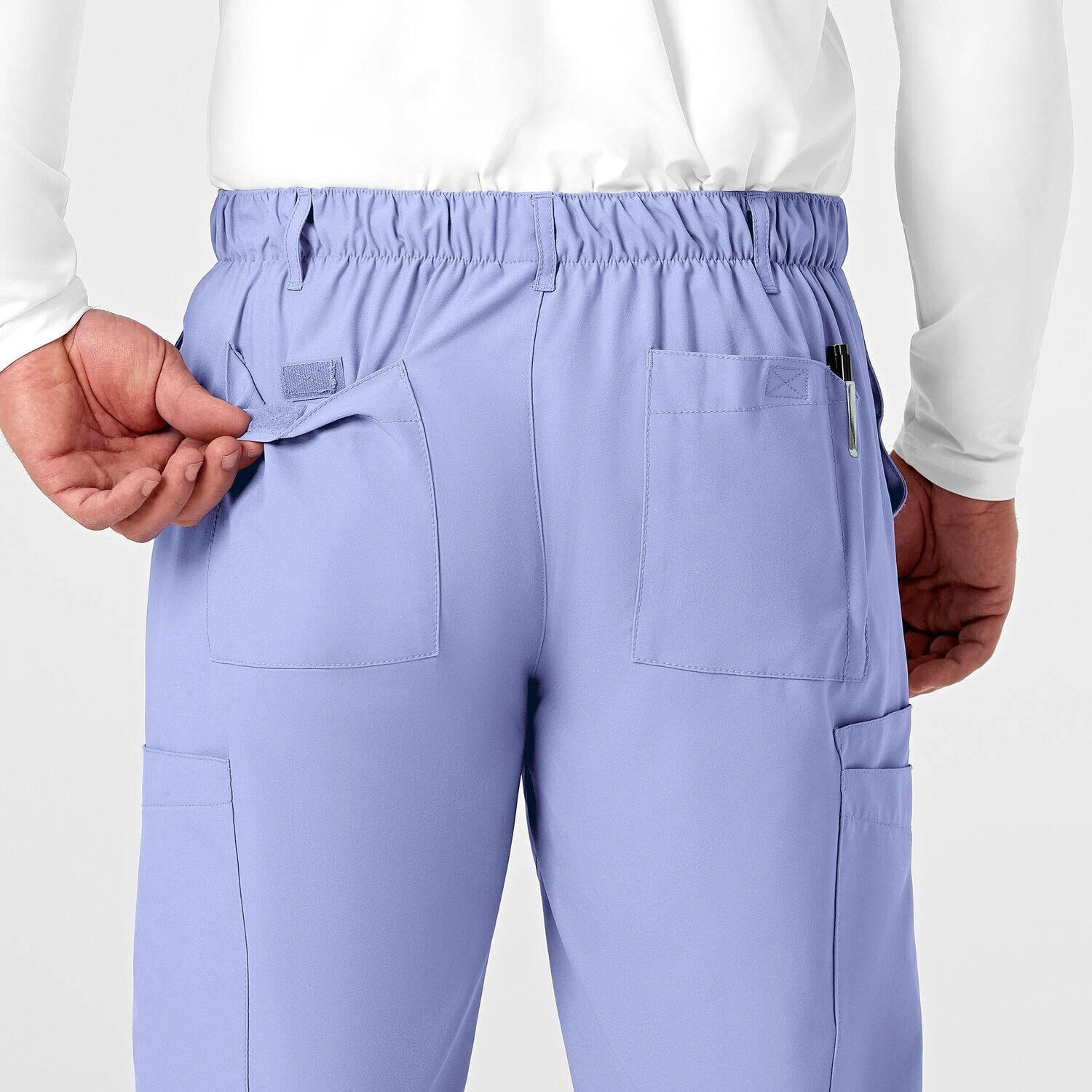 Pantalone uomo 5355 cargo 7 tasche ceil blue