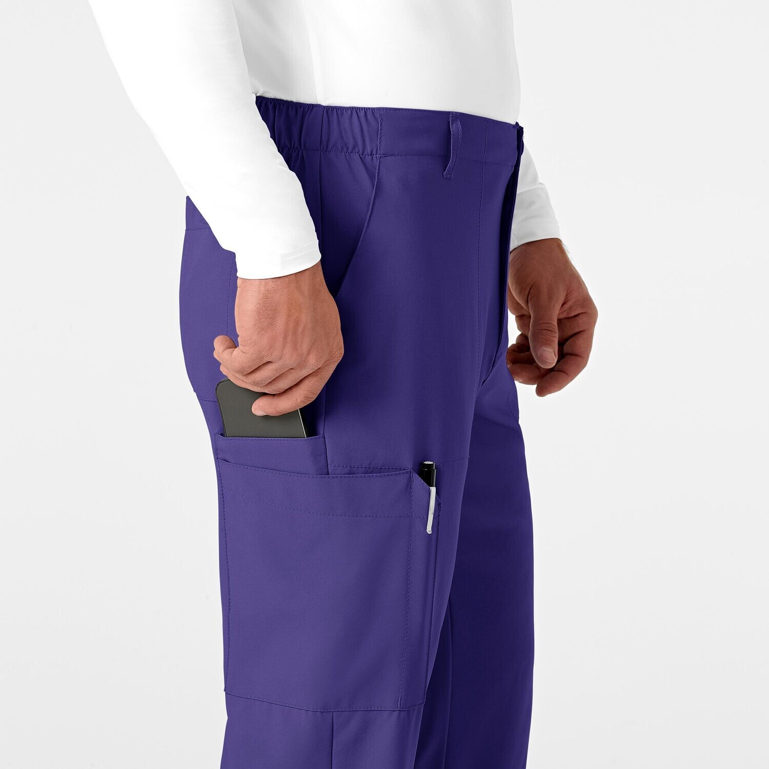 Pantalone uomo 5355 cargo 7 tasche grape