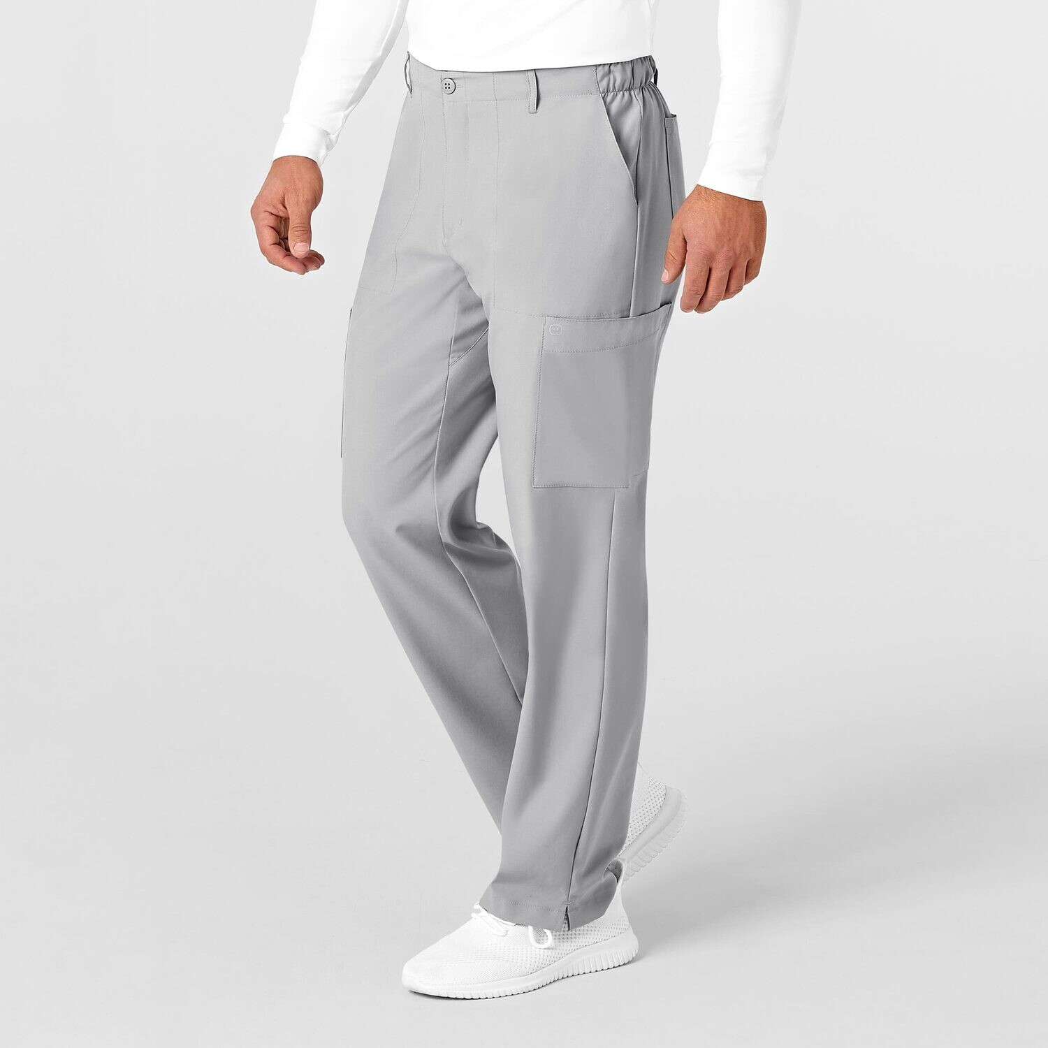 Pantalone uomo 5355 cargo 7 tasche grey
