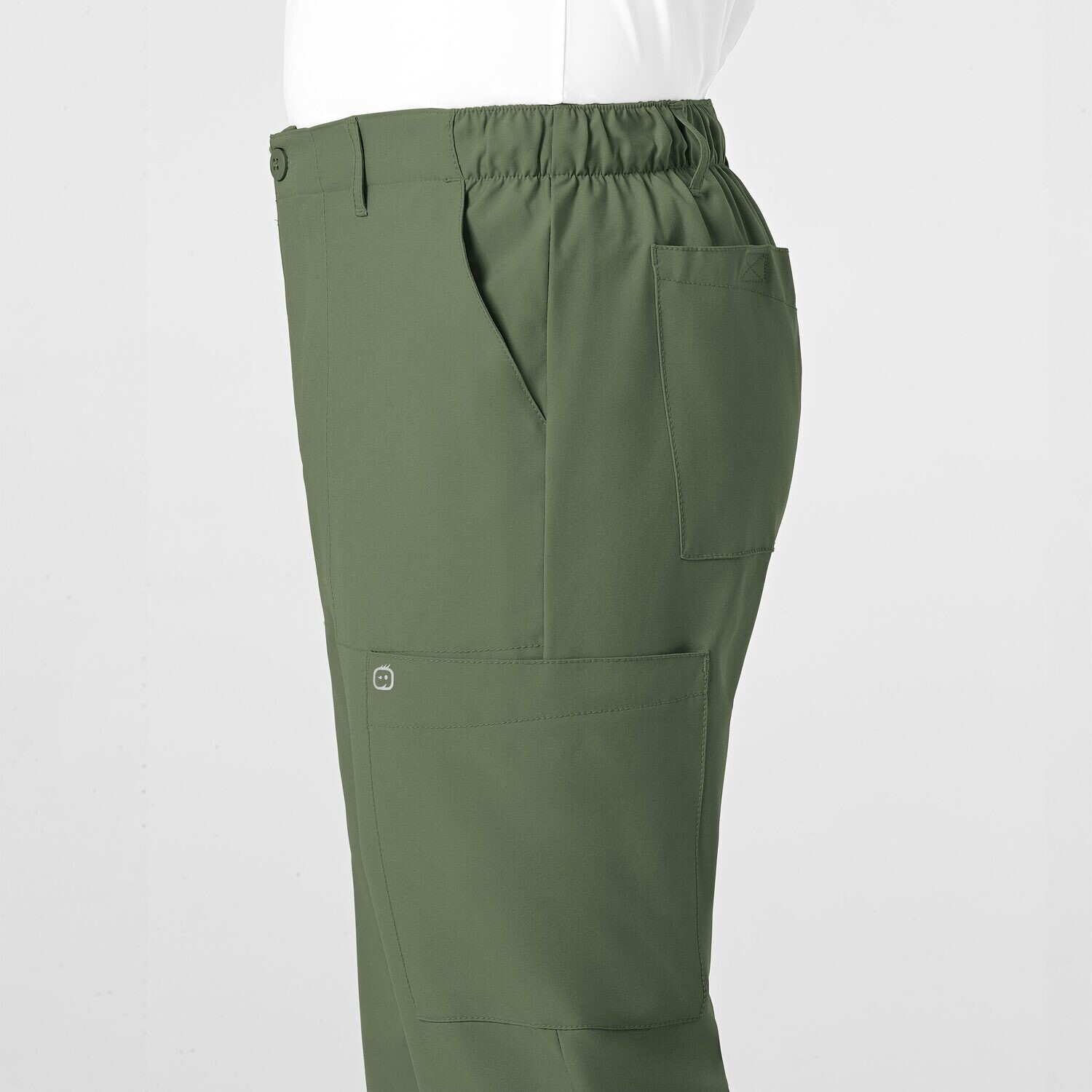 Pantalone uomo 5355 cargo 7 tasche olive