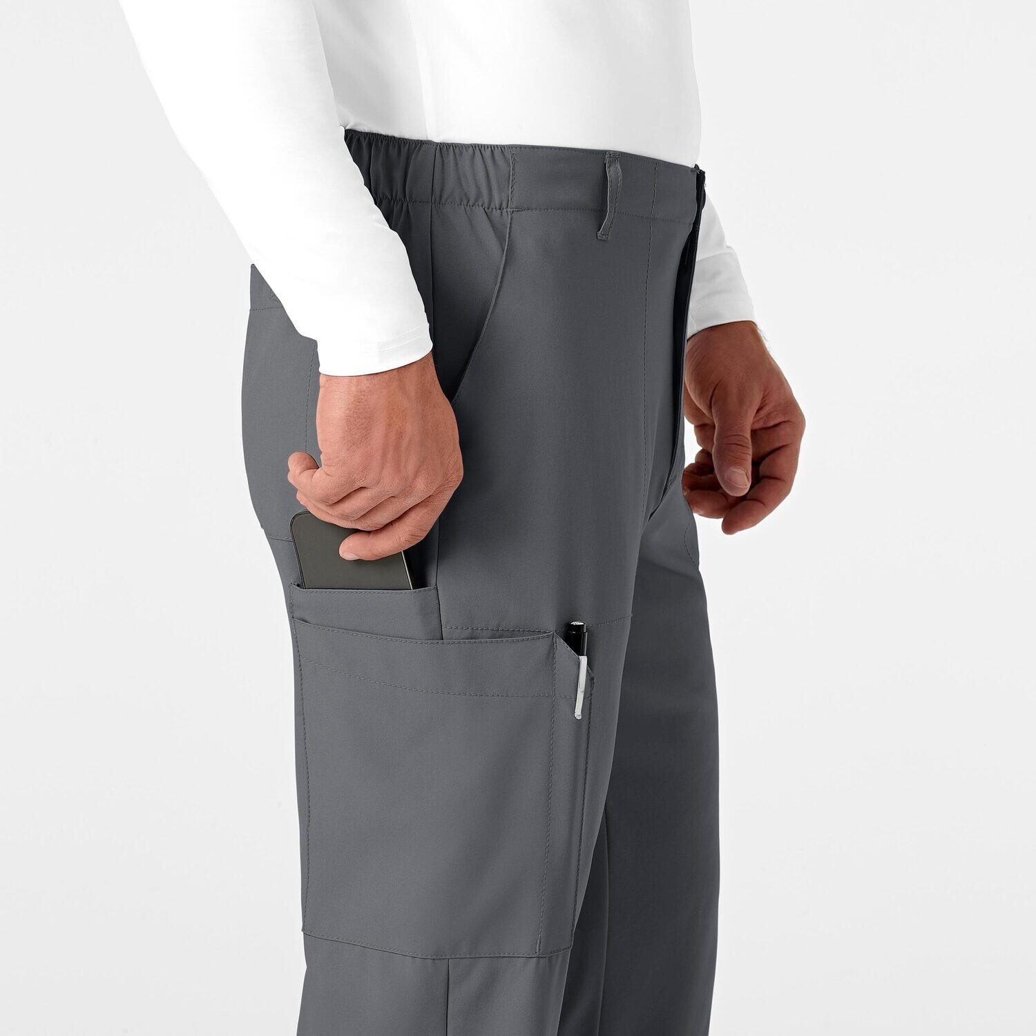 Pantalone uomo 5355 cargo 7 tasche pewter