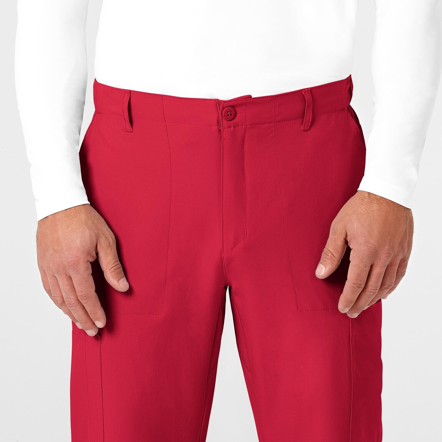 Pantalone uomo 5355 cargo 7 tasche red