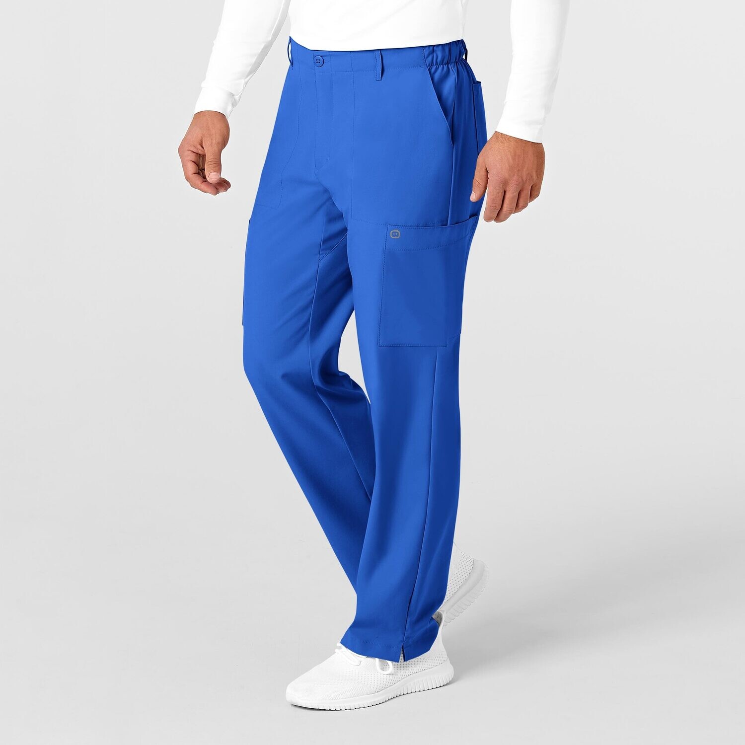 Pantalone uomo 5355 cargo 7 tasche royal blue