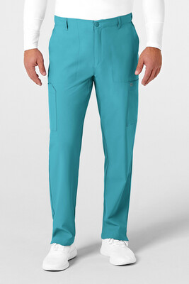 Pantalone uomo 5355 cargo 7 tasche teal blue