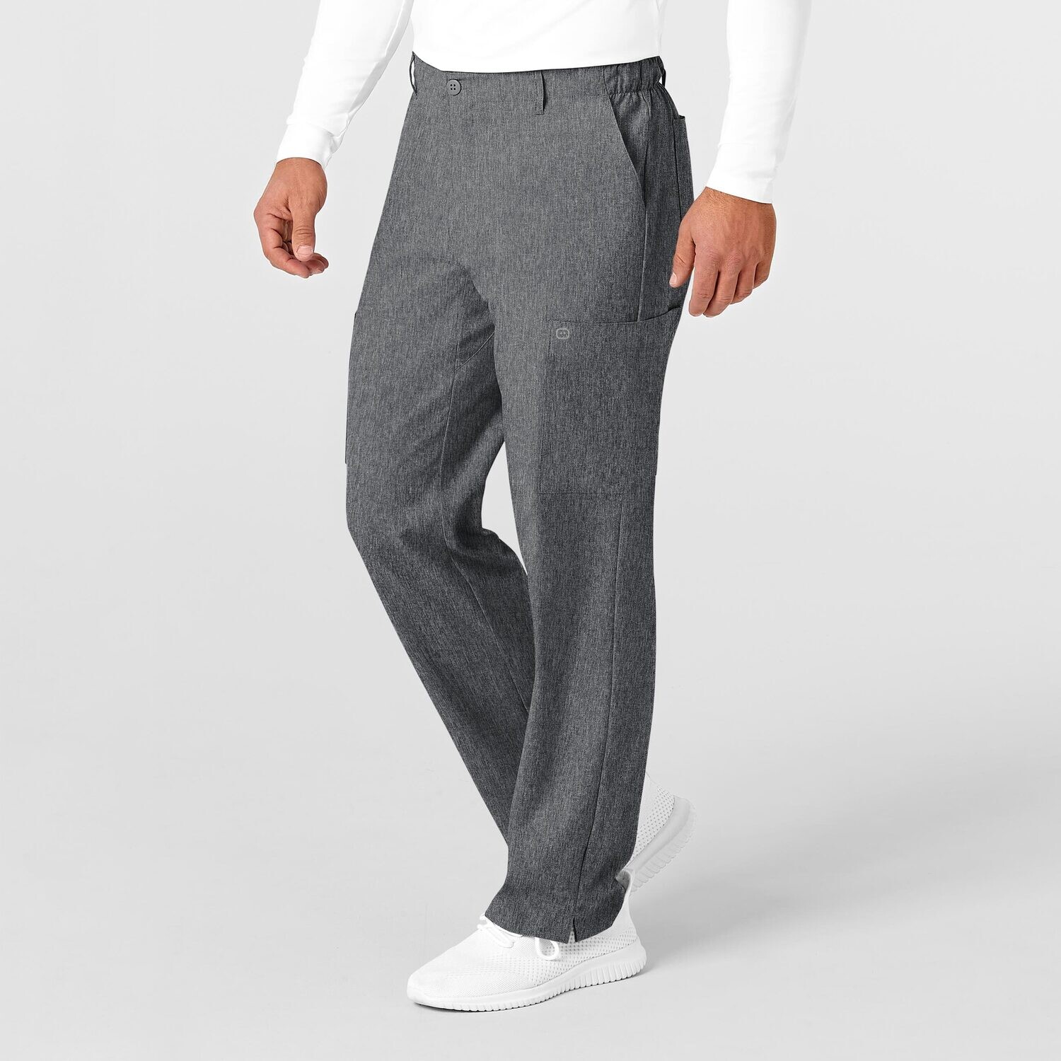 Pantalone uomo 5355 cargo 7 tasche charcoal heather