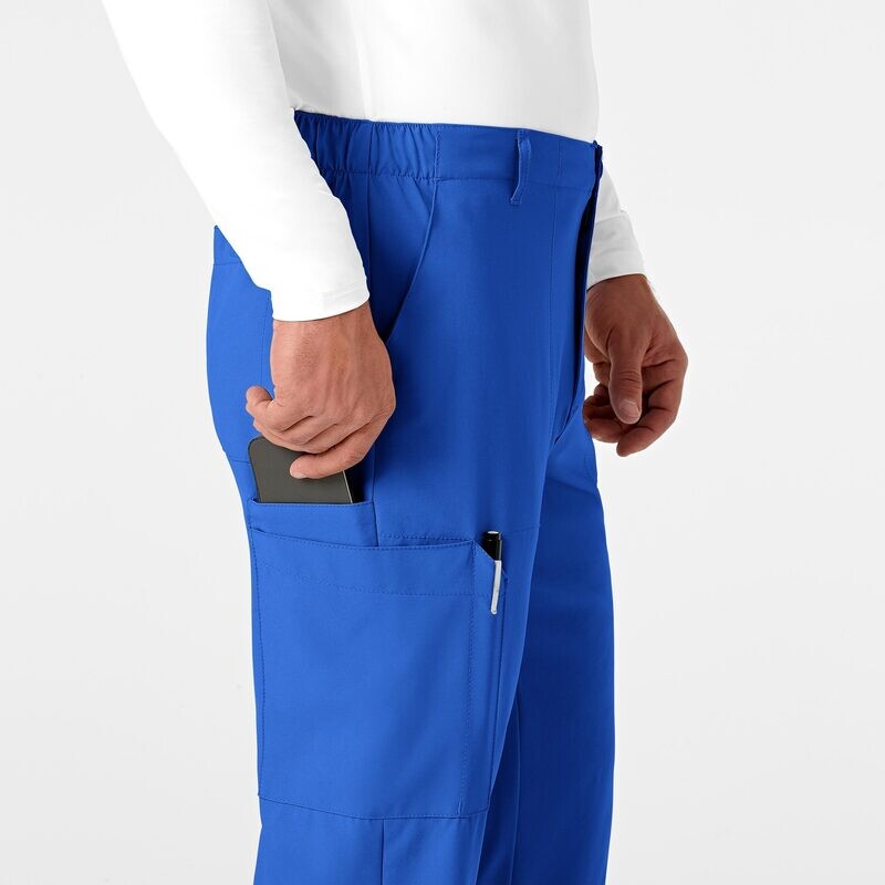 Pantalone uomo 5355 cargo 7 tasche royal blue