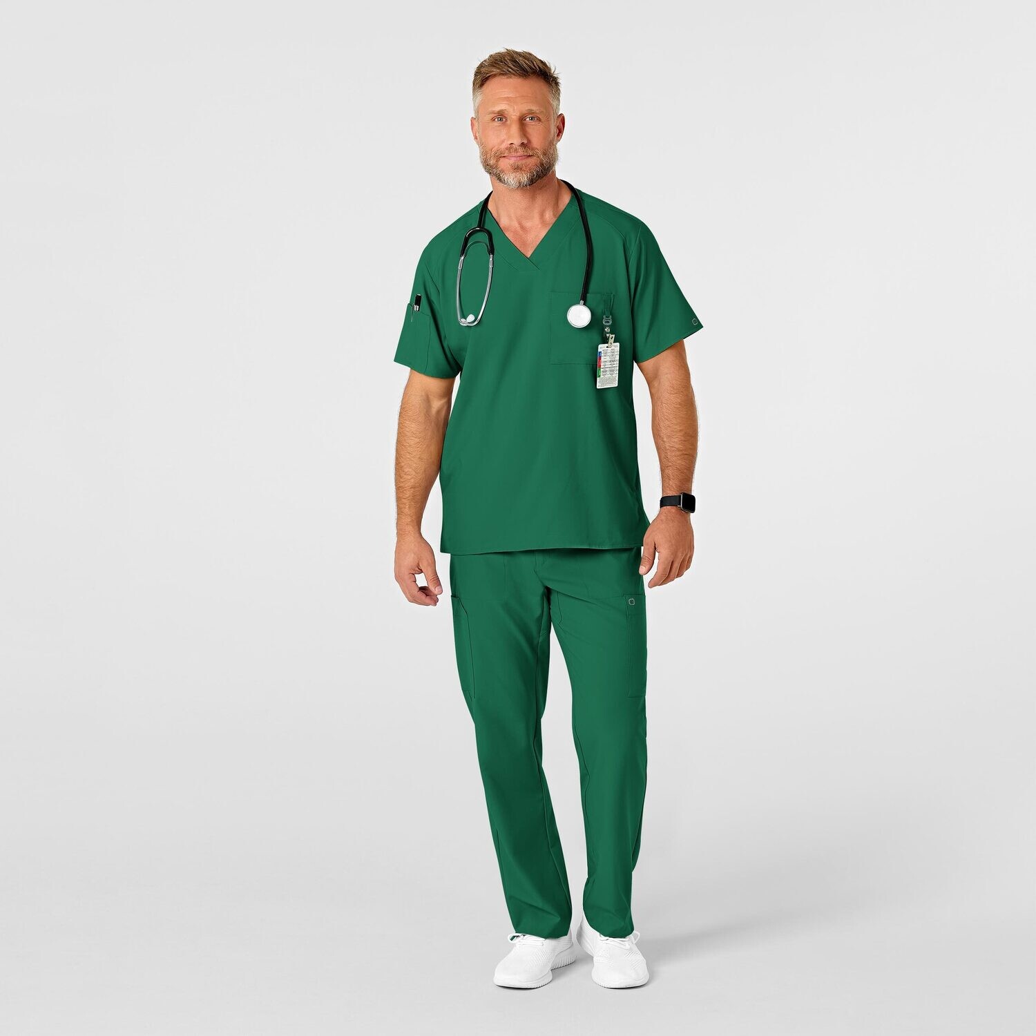 Pantalone uomo 5355 cargo 7 tasche hunter