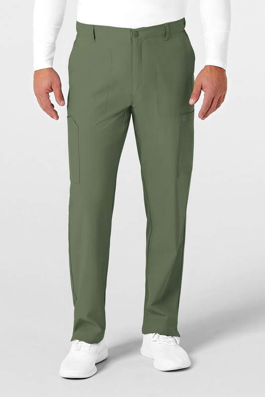 Pantalone uomo 5355 cargo 7 tasche olive