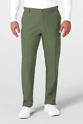 Pantalone uomo 5355 cargo 7 tasche olive