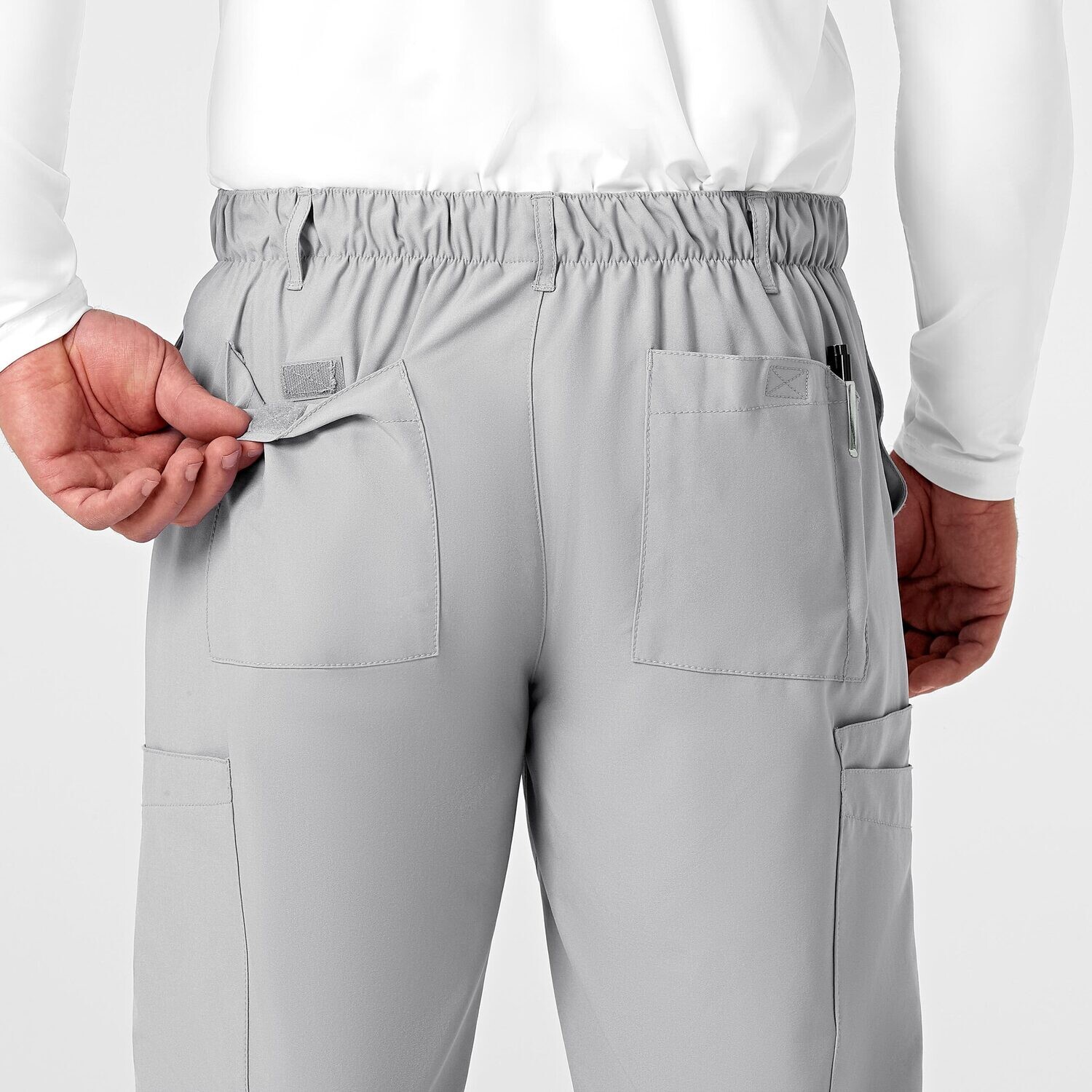 Pantalone uomo 5355 cargo 7 tasche grey