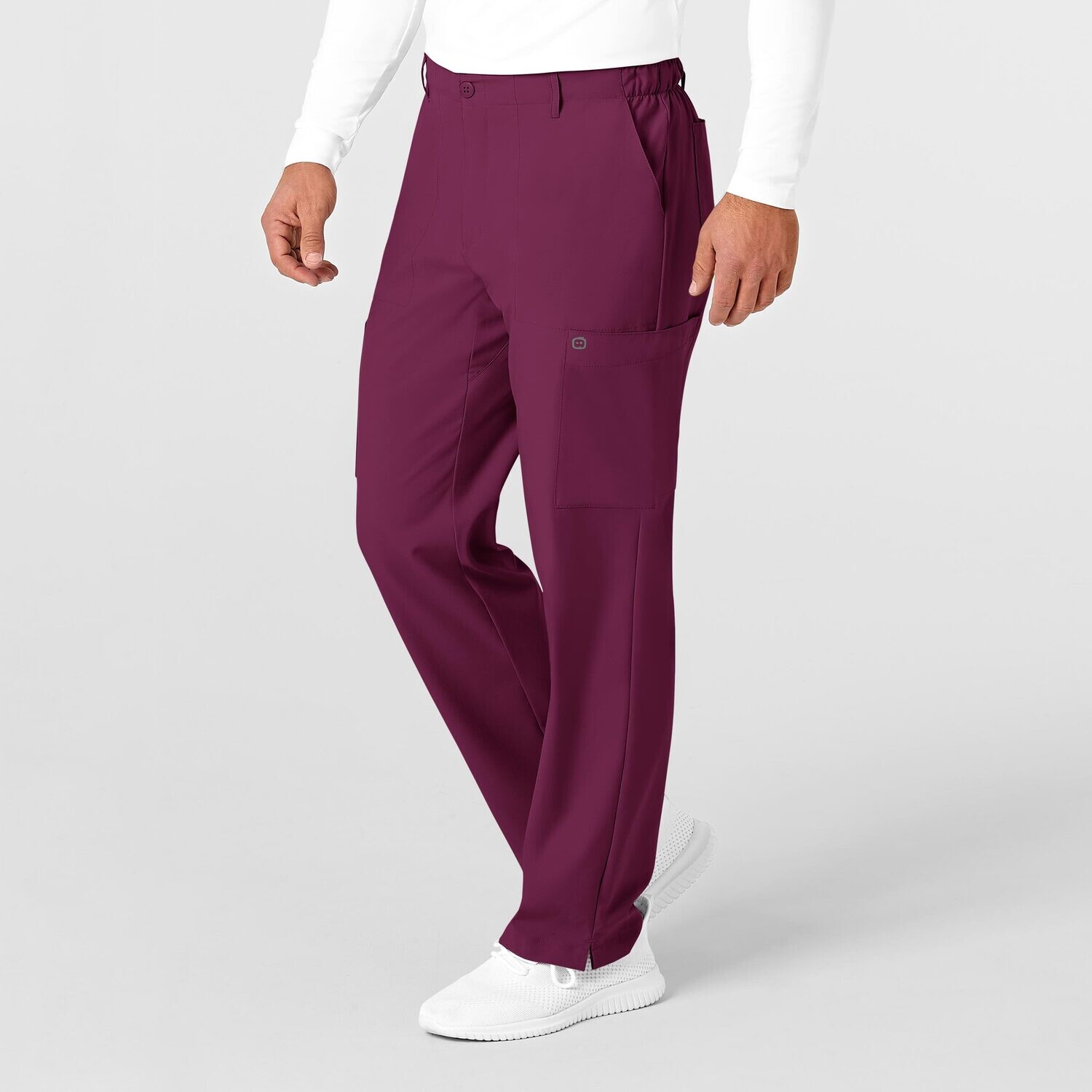 Pantalone uomo 5355 cargo 7 tasche wine