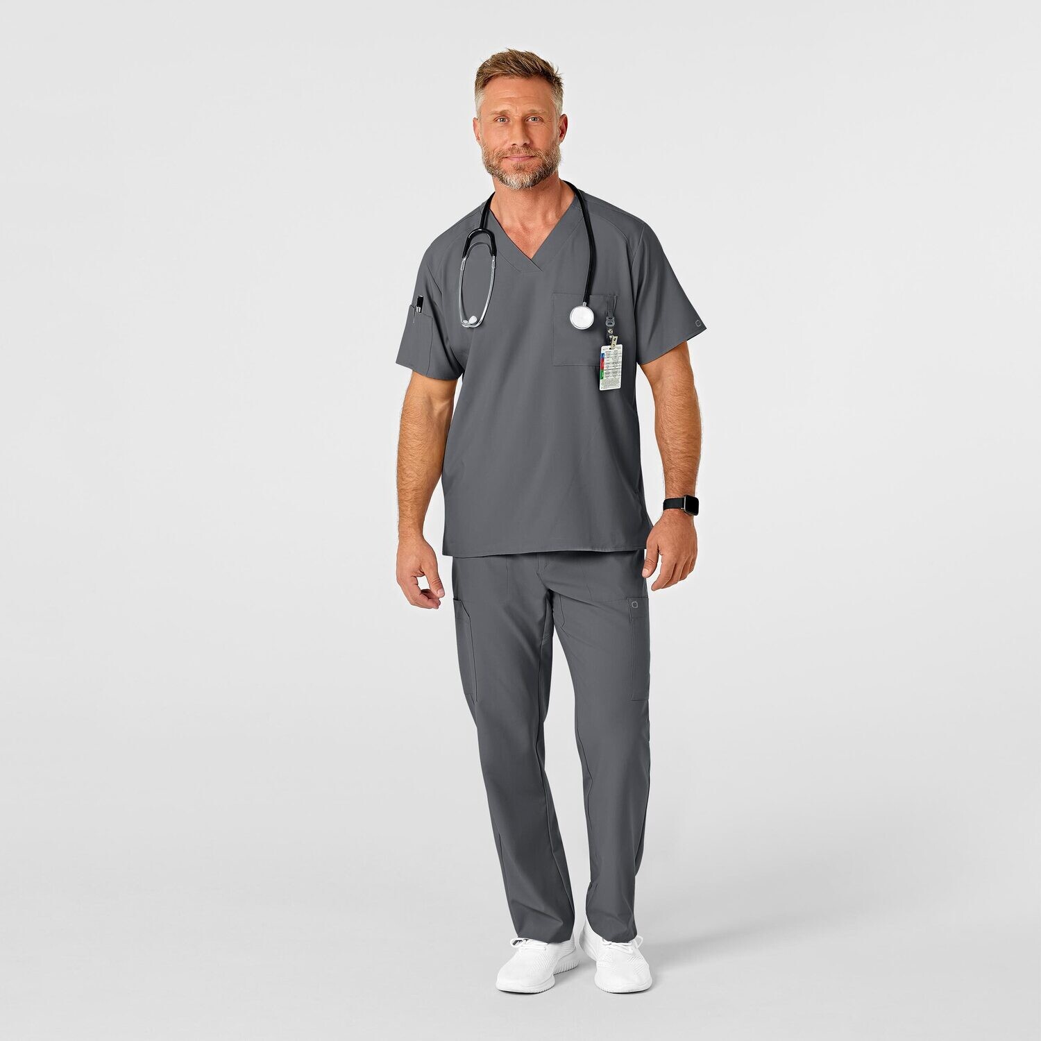 Pantalone uomo 5355 cargo 7 tasche pewter