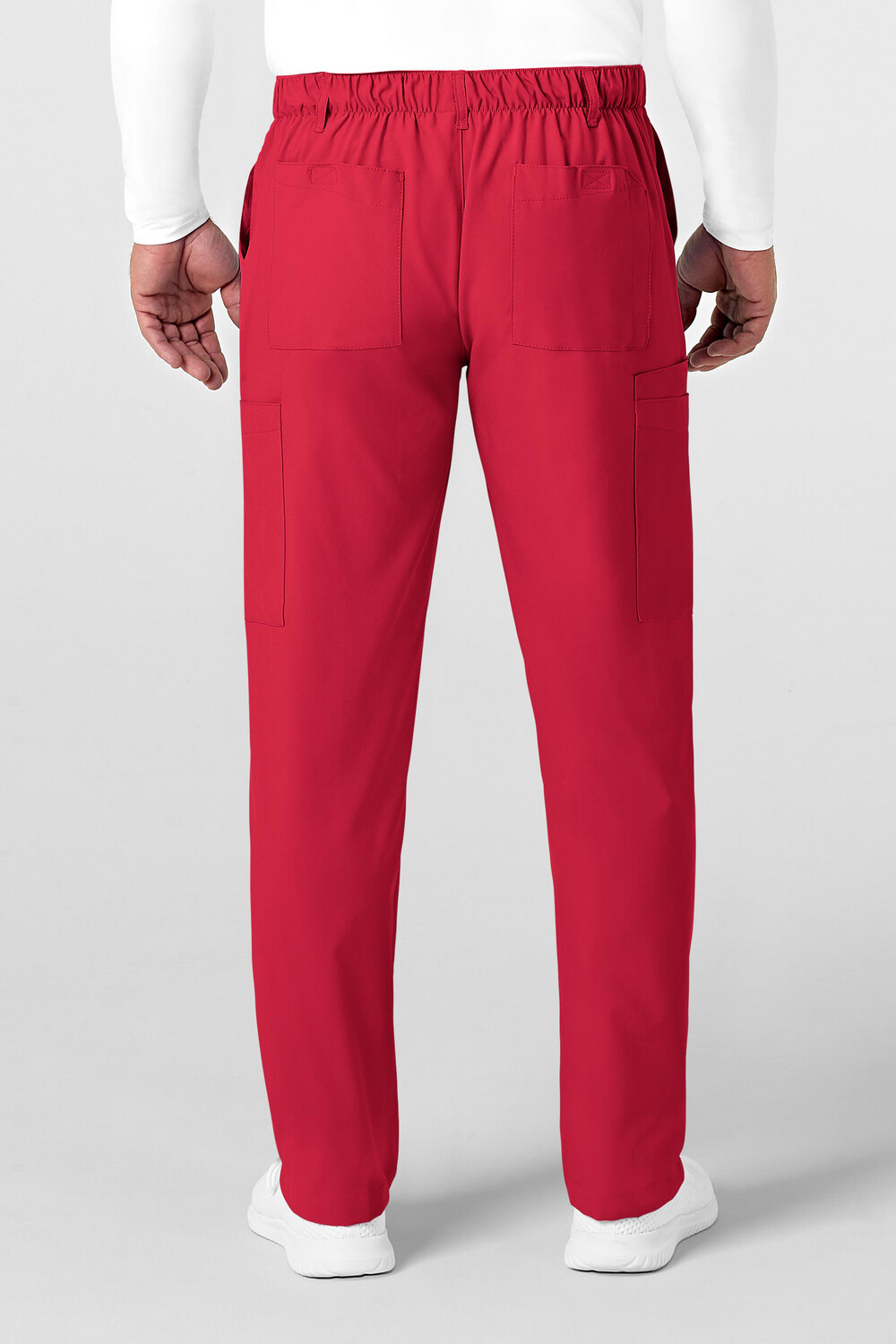 Pantalone uomo 5355 cargo 7 tasche red