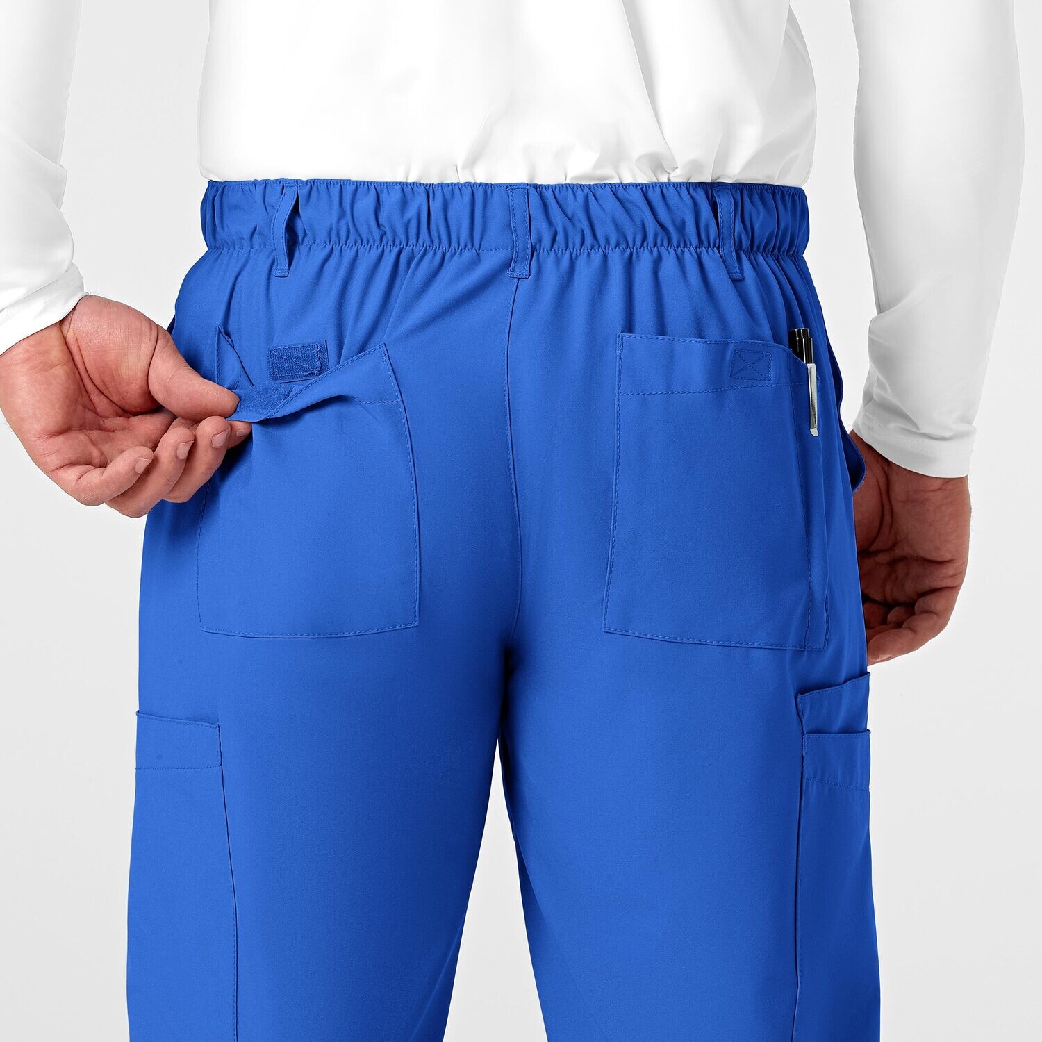 Pantalone uomo 5355 cargo 7 tasche royal blue