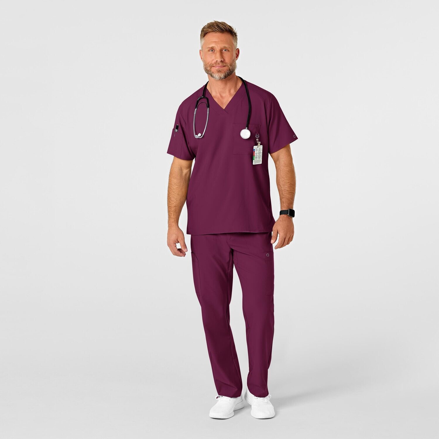 Pantalone uomo 5355 cargo 7 tasche wine