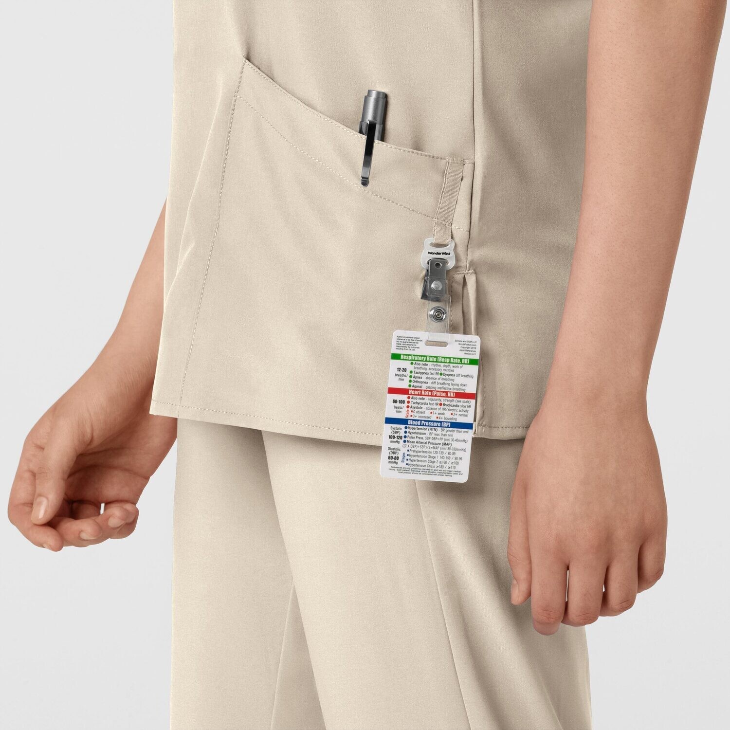 Casacca donna 6255 scollo a V khaki