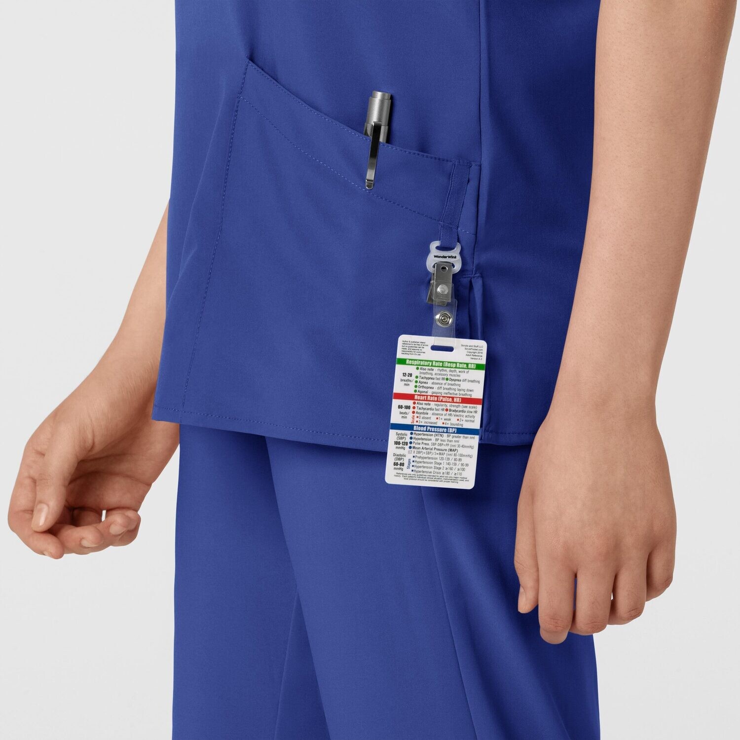 Casacca donna 6255 scollo a V galaxy blue