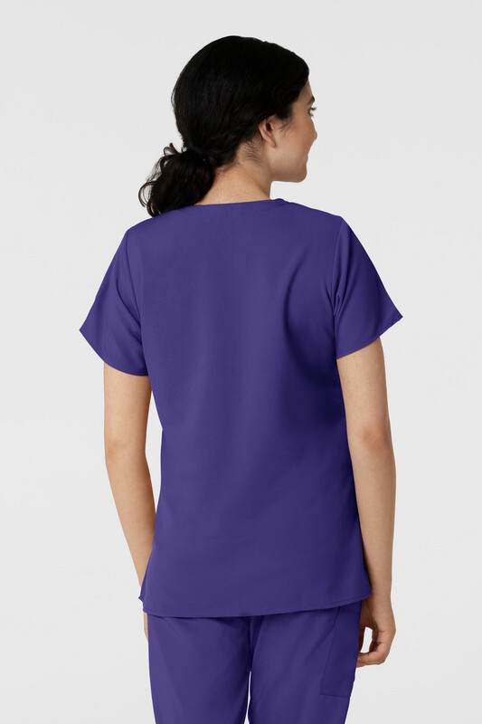 Casacca donna 6255 scollo a V grape