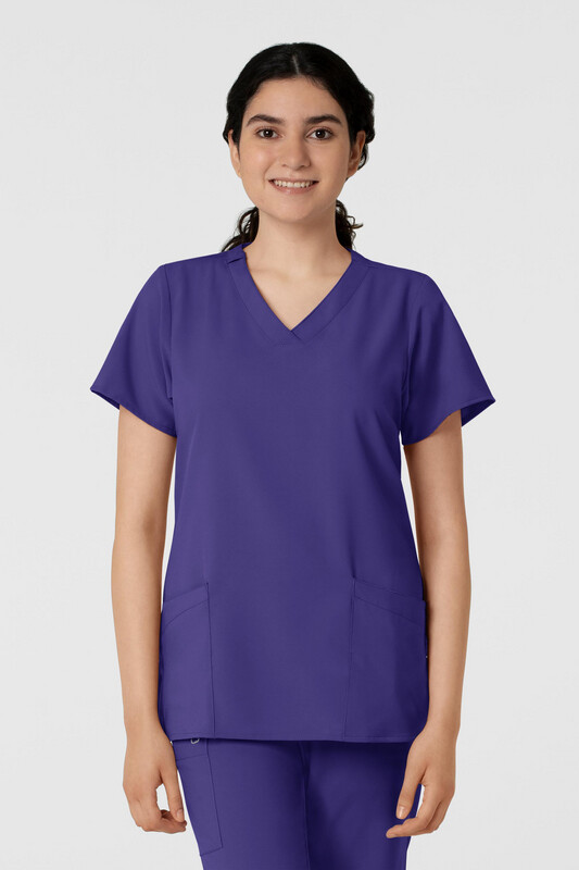 Casacca donna 6255 scollo a V grape