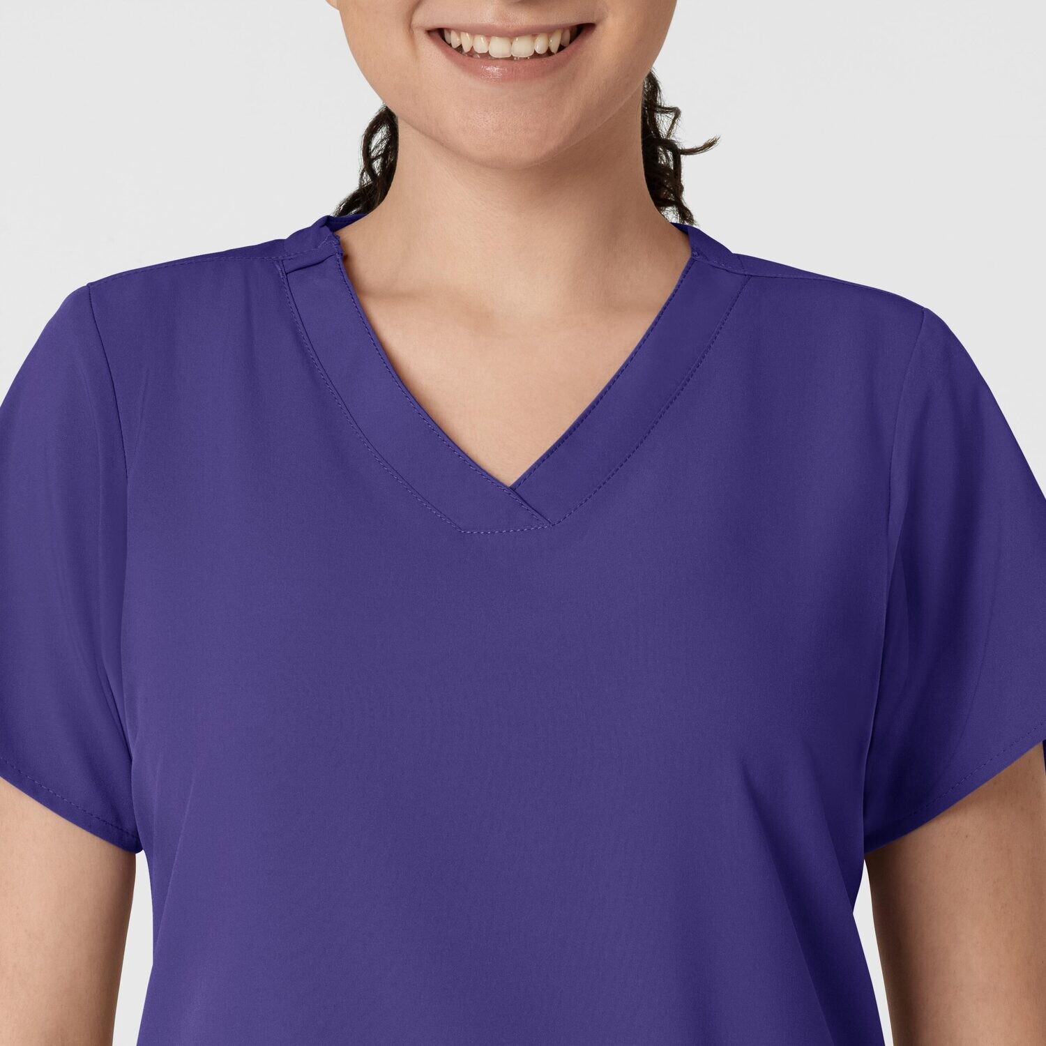Casacca donna 6255 scollo a V grape