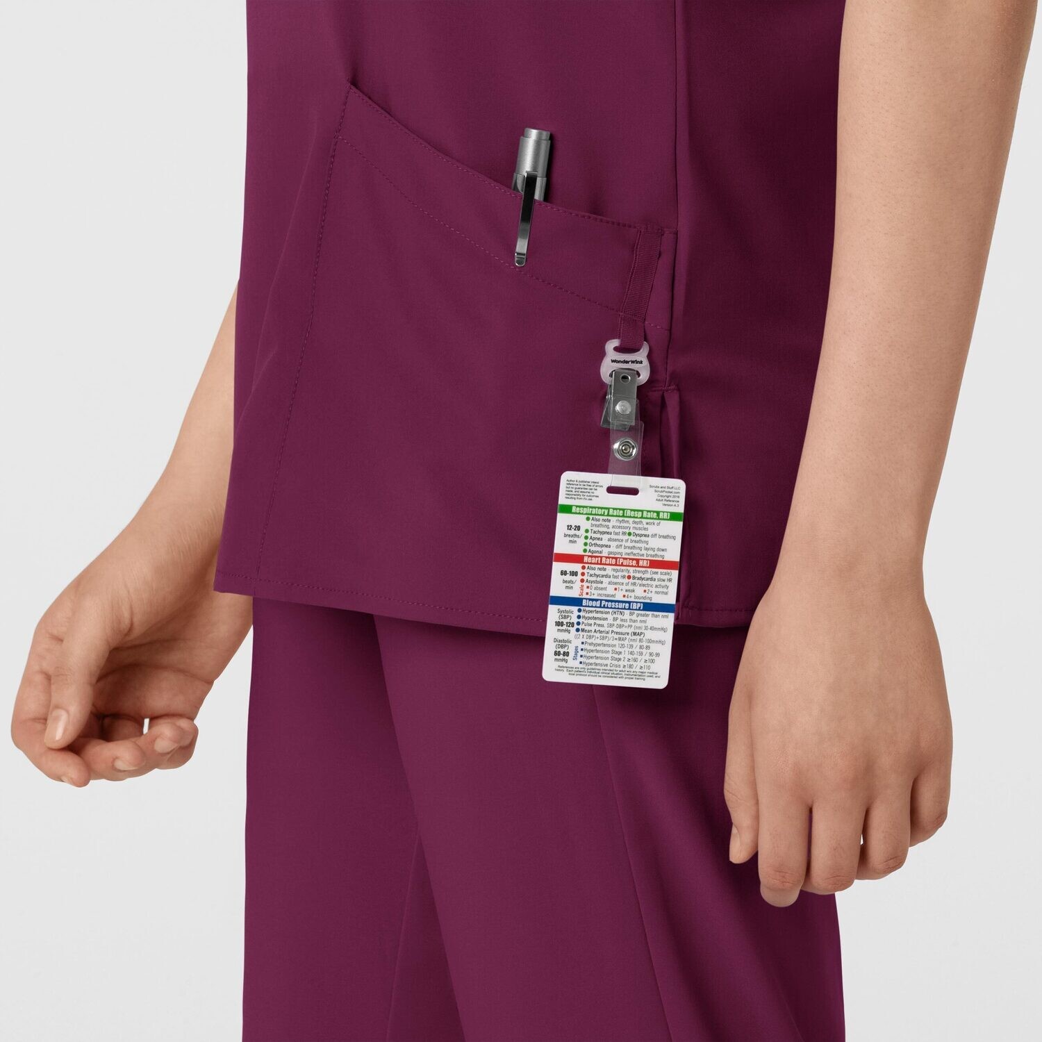 Casacca donna 6255 scollo a V wine