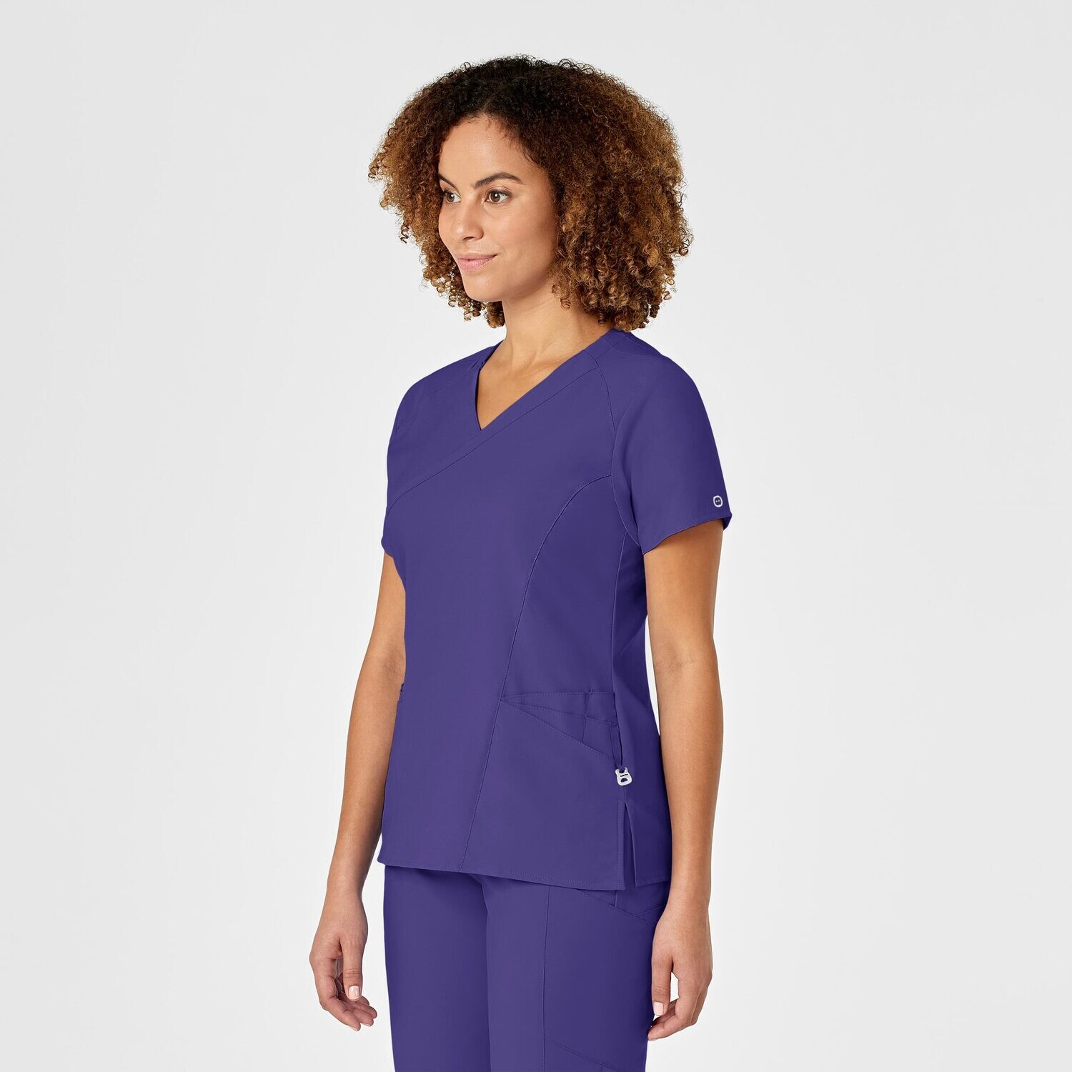 Casacca donna 6455 scollo a Y grape