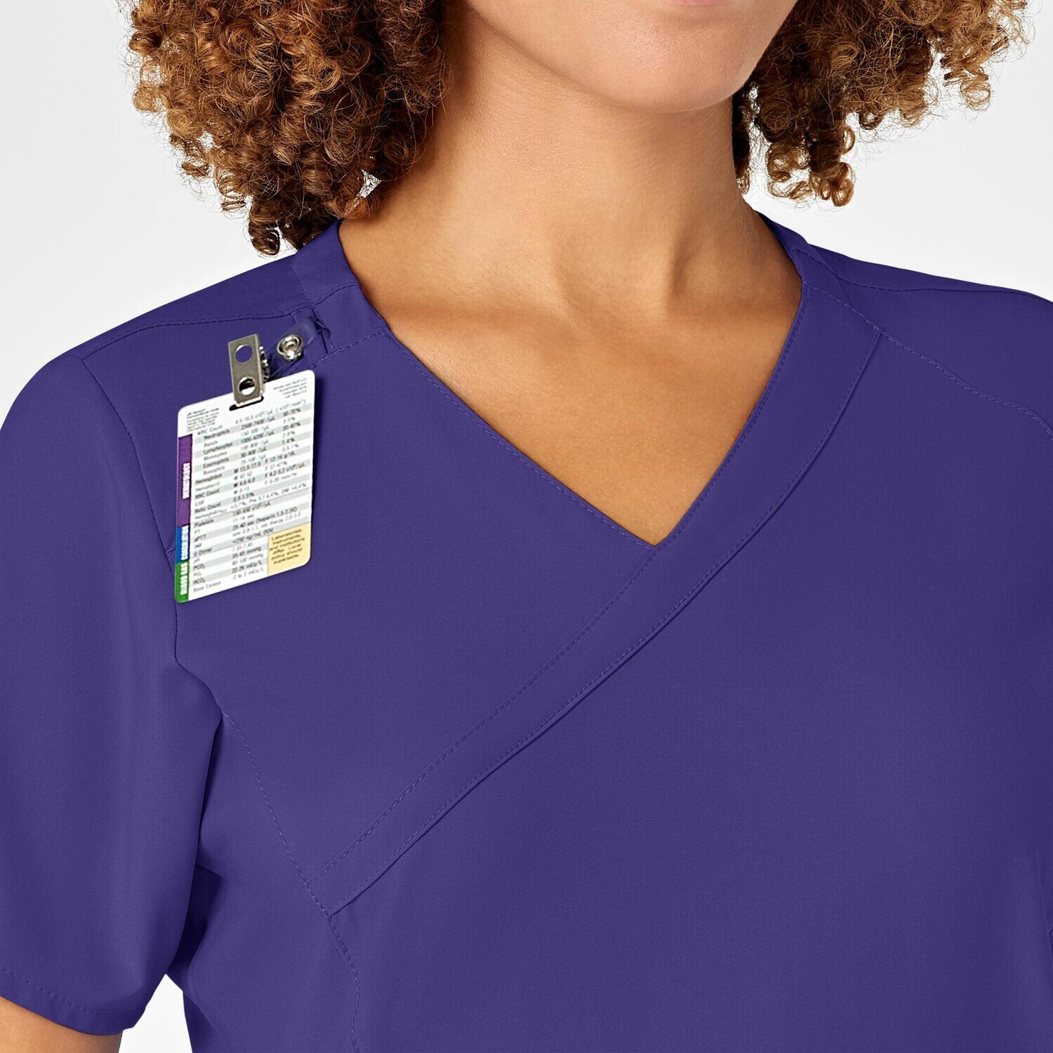 Casacca donna 6455 scollo a Y grape