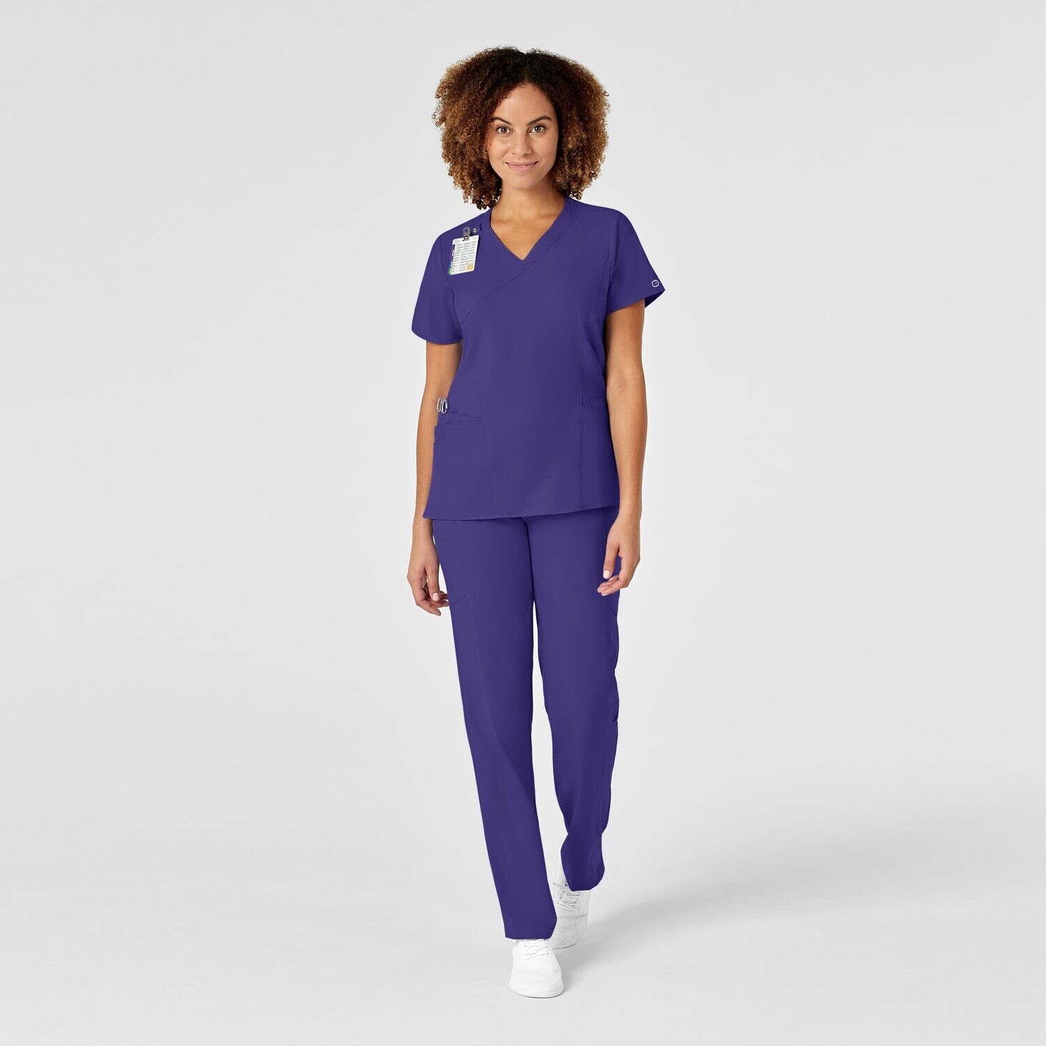 Casacca donna 6455 scollo a Y grape