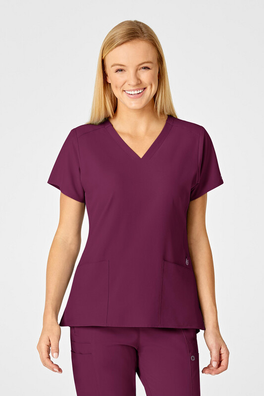 Casacca donna 6555 scollo a V wine