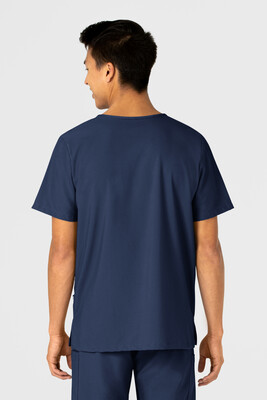 Casacca unisex 6855 scollo a V navy blue