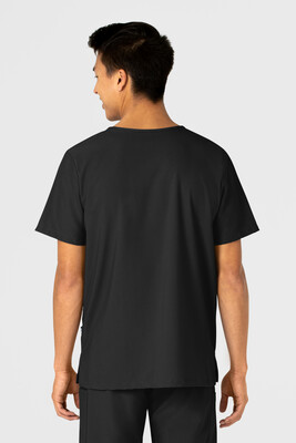 Casacca unisex 6855 scollo a V black