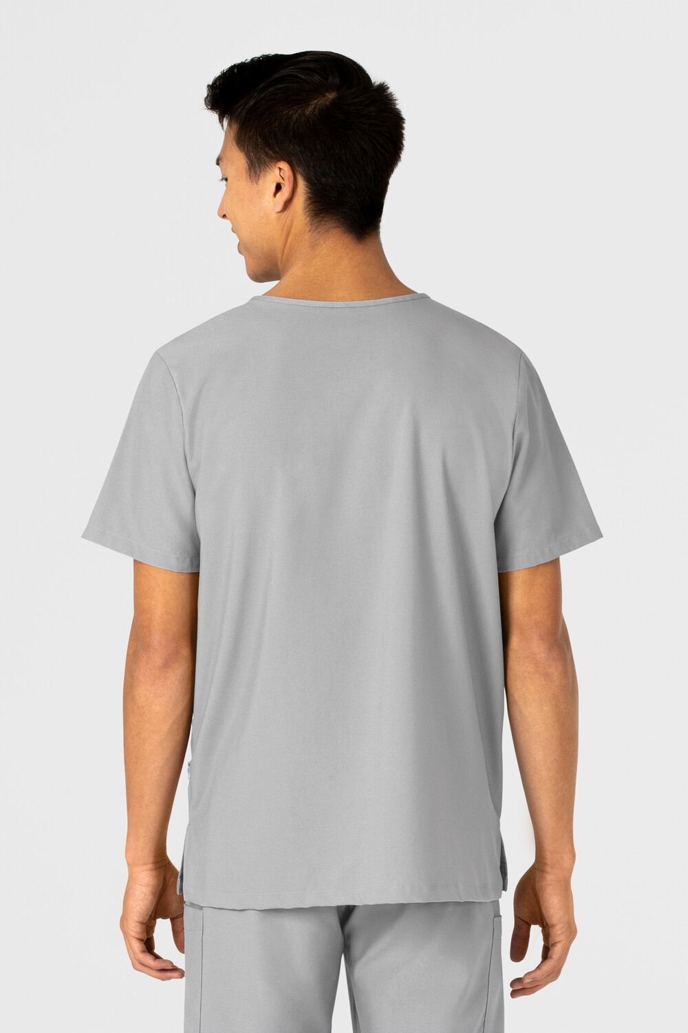 Casacca unisex 6855 scollo a V grey