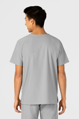 Casacca unisex 6855 scollo a V grey