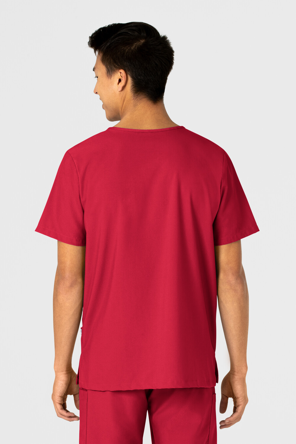 Casacca unisex 6855 scollo a V red