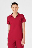 Casacca donna 6955 scollo a V polo red