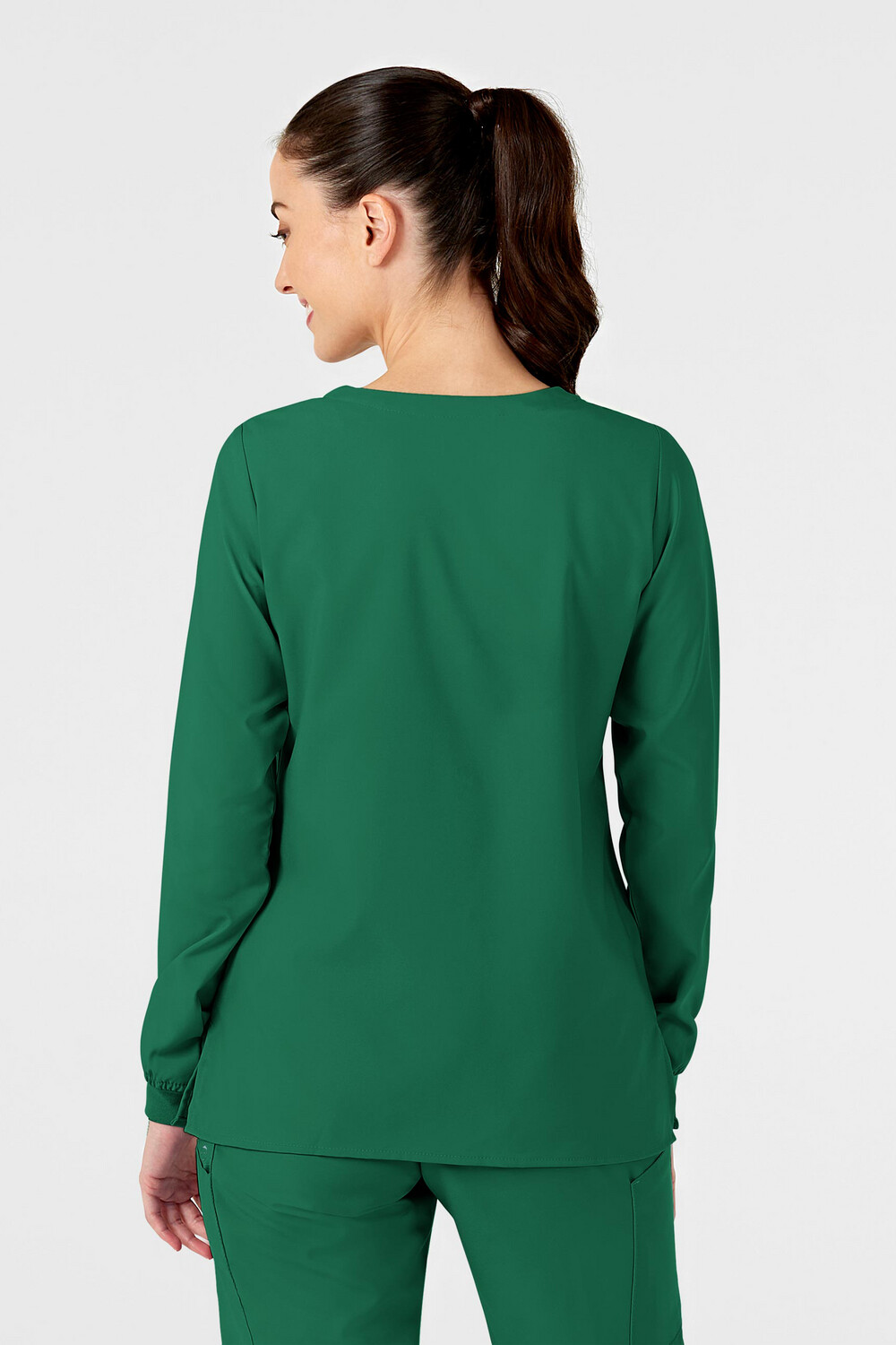 Casacca donna 8155 girocollo manica lunga hunter