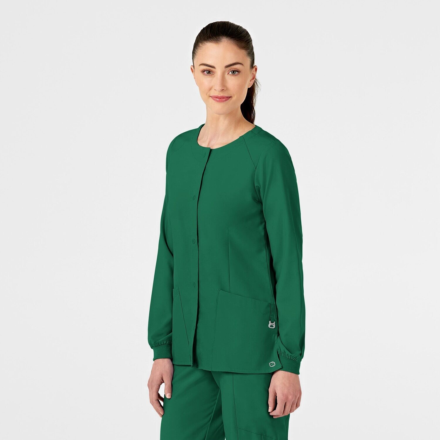 Casacca donna 8155 girocollo manica lunga hunter