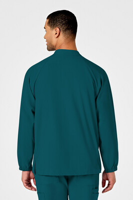 Casacca uomo 8355 manica lunga con zip caribbean blue