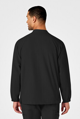 Casacca uomo 8355 manica lunga con zip black