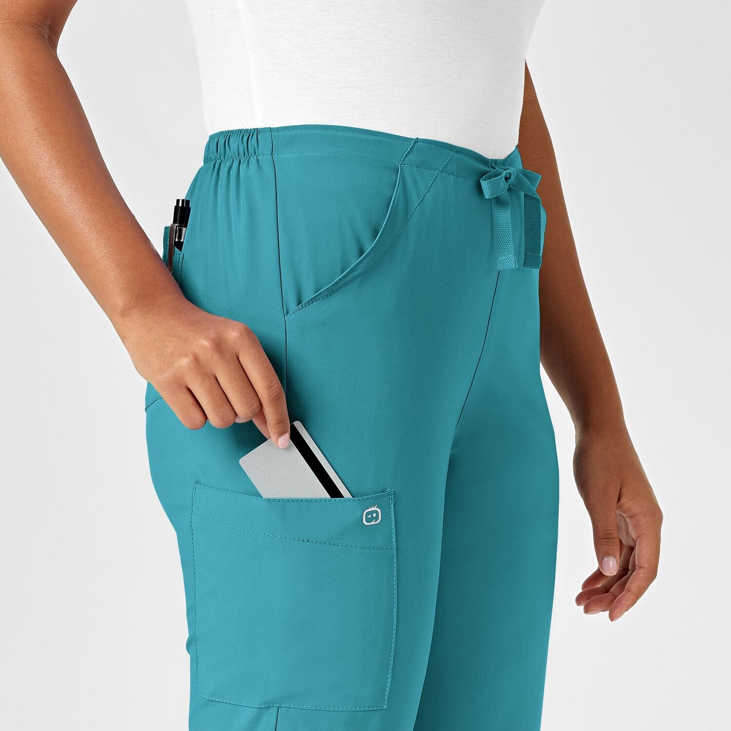 Pantalone donna 5255 teal blue