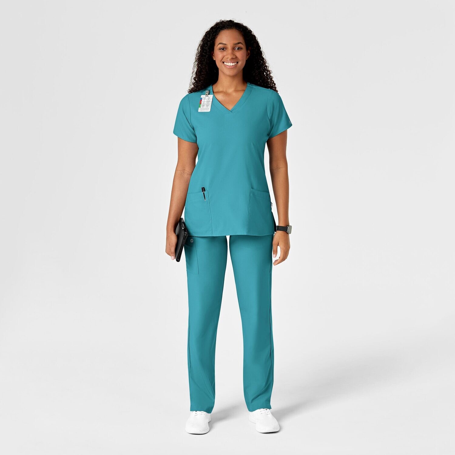 Pantalone donna 5255 teal blue